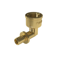 Kolano 90' mosiężne GW ultraLINE - 20 Rp1/2"