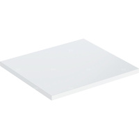 Płyta przykrywająca Geberit do szafki bocznej i średniej z jednymi drzwiami: Biały / Lakierowany na wysoki połysk