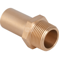 Przedłużka GEBERIT Mapress Kupfer z gwintem zewn. redukcja, Cu, 1/2'' x 18 mm (GZ x końcówka wciskowa)