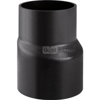 Zwężka niesymetryczna długa GEBERIT HDPE redukcja, PE / polietylen, 125 mm, DN 125 x 110 mm x DN 100 (króciec)