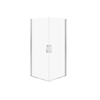 SET C380 KABINA MODUO KWADRATOWA 2 DRZWI PEŁNE 80X80X195 WIR