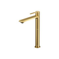 BATERIA UMYWALKOWA SZTORCOWA WYSOKA VIRGO ZŁOTY SZCZOTKOWANY