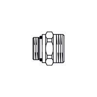 Złączka niklowana G ¾ GZ x G 1 GZ do połączenia 2 rozdzielaczy Multidis SF