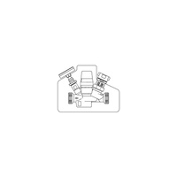 Aquastrom T plus, DN 15, GZ-GZ, zawór termostatyczny do regulacji cyrkulacji cwu, z izolacją i termometrem