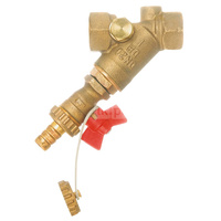 Filtr do wody HERZ z zaw. spust., z drobnymi oczkami stal (chromowo-niklowana) Gwint wewnętrzny DN 20