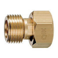 Półśrubunek mosiężny QIK 5/4''x5/4'' (GW-GZ)
