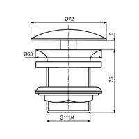 ACANTA/SIMPLY-U NIEZAMYKANY KOREK