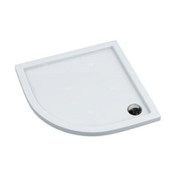 Brodzik akrylowy Caspar 90x90x5 cm R55, półokrągły