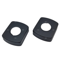 Rozety do baterii Glamour/ Magic, czarny