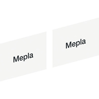 Naklejka identyfikacyjna - Mepla (zestaw 2 szt)