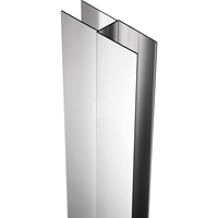 Profil poszerzający chrom z elementami montażowymi wys. 200 cm