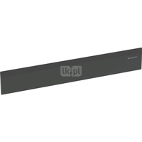 Zestaw wykończeniowy Geberit do odpływu ściennego, pokrywa z tworzywa sztucznego: Czarny mat