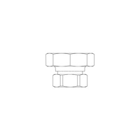 Przejściówka pompa-rura 32 mm G 1 1/2 GW x G 1 NZ