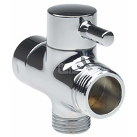 Przełącznik funkcji do deszczowni, 2-funkcyjny, mechaniczny, gwint zewnętrzny g1/2-g3/4, gwint wewnętrzny g3/4