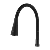 Dwufunkcyjna elastyczna wylewka do baterii PLUS, czarny