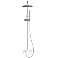 Deszczownia z baterią natryskową Alonia chrom