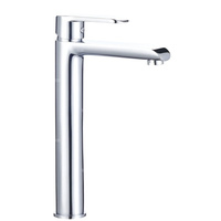 Wysoka bateria umywalkowa Siros chrom