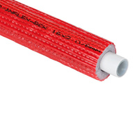 Rura PEX/AL/PE laser w otulinie czerwonej 