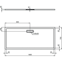 ULTRAFLAT NEW BRODZIK 160X70 PROS. SILK