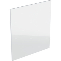 Front szuflady (2 szt.) do szafki bocznej GEBERIT Acanto, kol. biały szkło