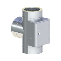 Trójnik 90' z wyczystką 210x140mm fi 180mm (1,0) 