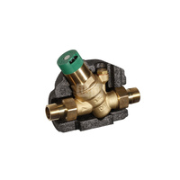 Regulator ciśnienia do ciepłej wody do temp. 80 st.C (krótko 95 st.C), ze śrubunkami 11/4”