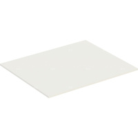 Szklana płyta przykrywająca Geberit do szafki bocznej, otwarta: Piaskowy szary, B=36cm