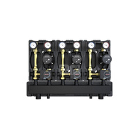 Zestaw DZGP-ECF-08-SR/ z trzema grupami miesz. z siłownikiem, z pompami DEFRO ECOFLOW ENERGY