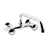 Bateria umywalkowo-zlewozmywakowa Modena chrom