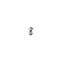 Spust umyw."klik-klak" DEKORACYJNY 11/4"x60mm z małą nakrętką z przelewem CHROM