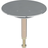 Korek zaworu Geberit do wpustu wannowego z gwintem rurowym, chrom błyszczący