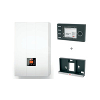 Pakiet - Kocioł gazowy dwufunkcyjny WOLF FGB-K-24 kondensacyjny wiszący 5.3 - 20.7 kW + RegulatorBM-2