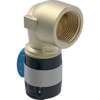 Kolano przejściowe 90' GEBERIT FlowFit, brąz bezołowiowy, 1'' x 25 mm (GW x łącznik zaprasowywany)