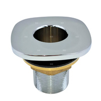 Kompletny uchwyt na słuchawkę do baterii 3-otworowej Glamour/ Magic, chrom