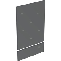 Zestaw drzwi (2 szt.) do szafki z lustrem GEBERIT, kol. biały wysoki połysk szer.600 mm