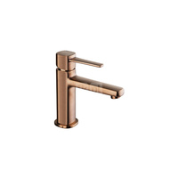 Bateria umywalkowa Glamour miedź