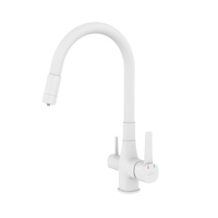 BATERIA ZLEWOZMYWAKOWA Z FILTREM GLAMOUR INVENA TREND, BIAŁA