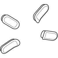 Zestaw odbojników Geberit do siedziska (4 szt.)