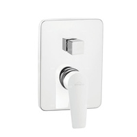 Podtynkowa bateria natryskowa 2-funkcyjna Dokos biały/chrom