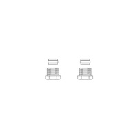 Ofix CEP, złączka zaciskowa do rurki złącznej, 1/2x15 mm, (kpl.=2 szt.)