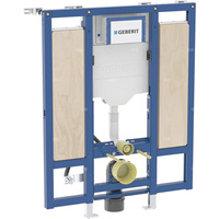 Stelaż podtynkowy Geberit Duofix do wiszących misek WC, 112 cm, ze spłuczką podtynkową Sigma 12 cm, bez barier, do poręczy