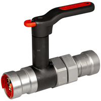 Zawór kulowy wysoki ze śrubunkiem PowerPress - 1/2"