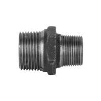 Nypel redukcyjny czarny 245, złączka wkrętna zwężkowa, typ N8, Gz/Gz