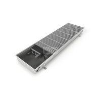 Grzejnik konwektorowy ZEHNDER Terraline Neo, wym. 140 x 3500 mm, kolor aluminiowy naturalny, moc 3480 W