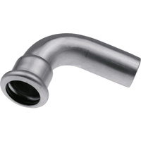Kolano nyplowe 90' Inox Sprinkler - 76.1