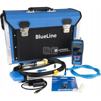 Sensor O2, CO, pomiar ciągu kominowego AFRISO Bluelyzer ST pro, bez drukarki, z walizką