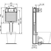 PROSYS WC ZBORNIK 80M