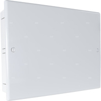 Plastikowa szafka do rozdzielacza wody użytkowej ADM, 6 punktów poboru, 310 X 430 X 88 mm