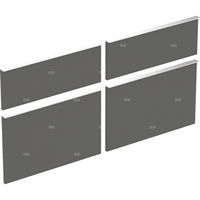 Zestaw frontów szuflad do dolnej szafki pod umywalkę GEBERIT iCon, kol. lava szer.1200 mm