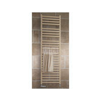 Grzejnik Zehnder Vision QV-080-050 - 500 mm, kolor biały RAL 9016, złącze Code S035, konsole tower radiator, ilość zest. naściennych 4